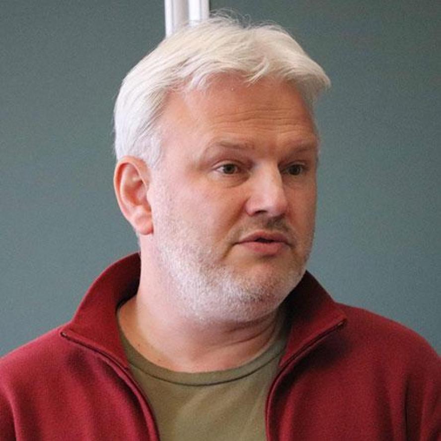 Photo of Ukrainian Scholar Volodymyr Dubovyk