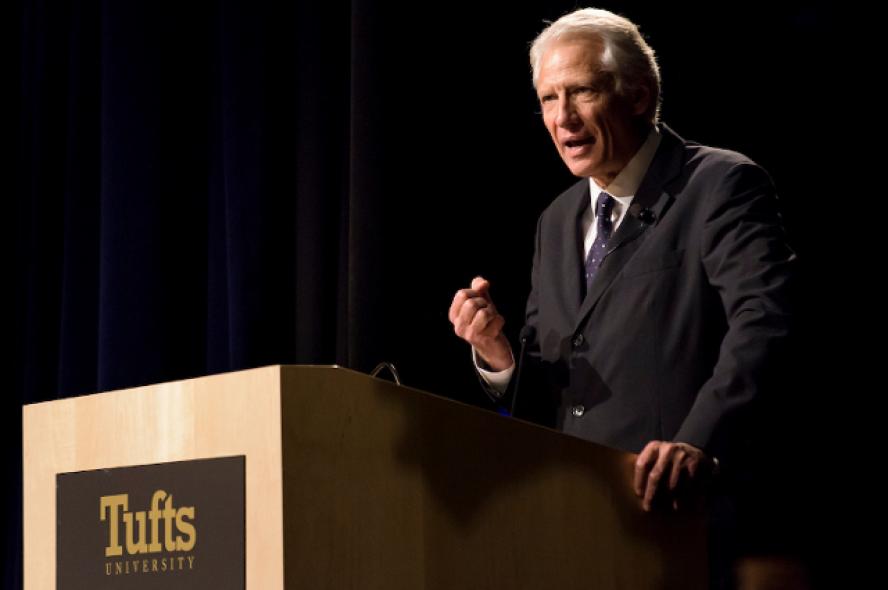Dominque de Villepin at Tufts