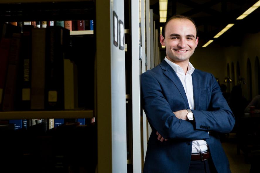 Zviad Adzinbaia at Tufts