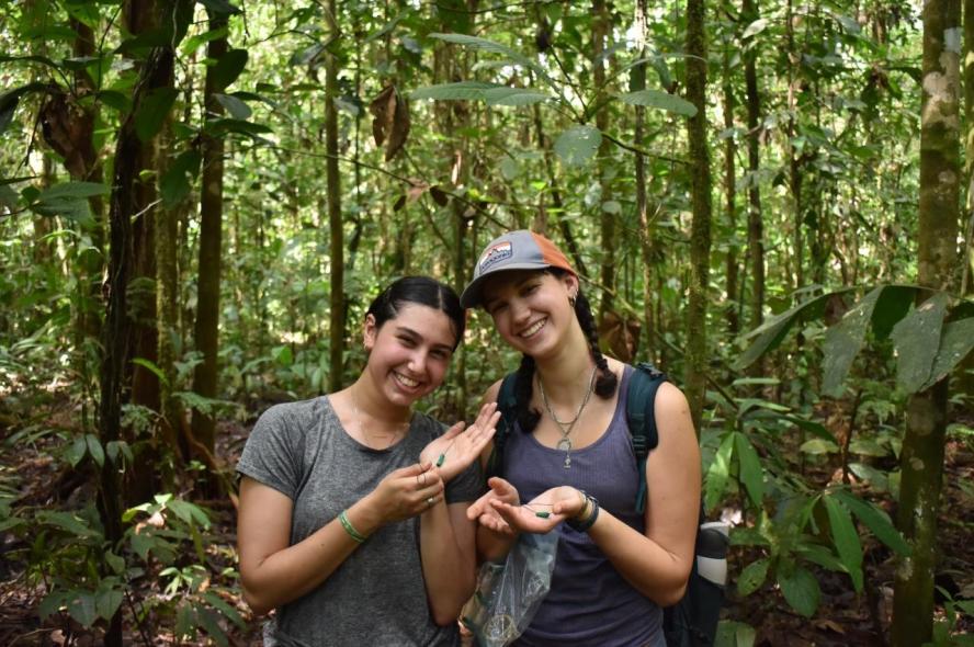 Tufts field researchers Costa Rica