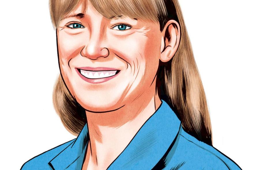 Marieke Rosenbaum, assistant professor in the Department of Infectious Disease and Global Health at Cummings School of Veterinary Medicine 