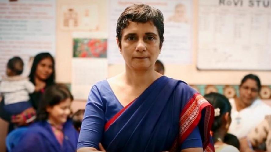Dr. Gagandeep Kang pictured in a classroom.