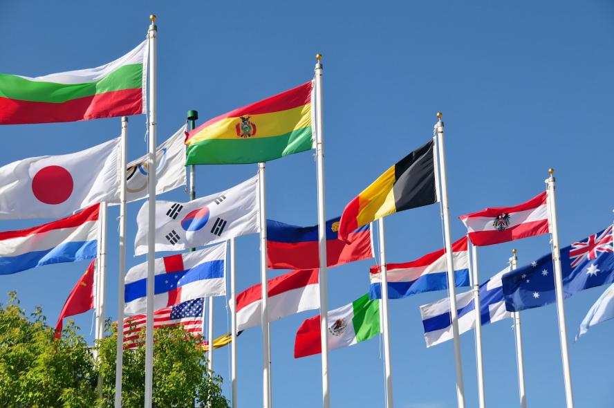 Flags from around the world