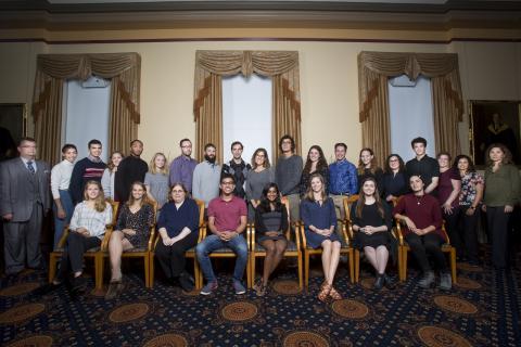 The first cohort of Laidlaw scholars