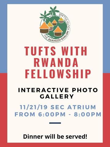Tufts with Rwanda Flyer for Interactive Photo Gallery