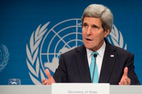 U.S. Special Presidential Envoy for Climate John Kerry, pictured in 2014