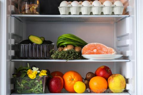 Food in a refrigerator. Rising heat and increasingly prevalent summer storms, leading to power outages, mean we all need to pay attention to avoid foodborne illnesses.