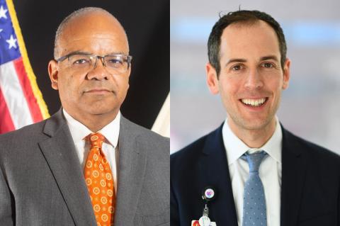 Two Key Massachusetts Health Leaders Have Tufts Connections Kiame Mahaniah and Robert Goldstein