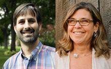 Head shots of Colin Orians, Professor of Biology, and Nina Gerassi-Navarro, Chair of Latin American Studies